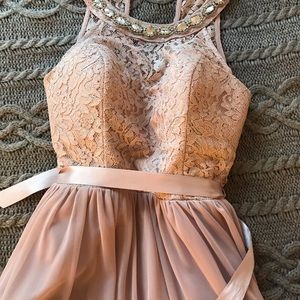 Sequin Hearts Prom Dress